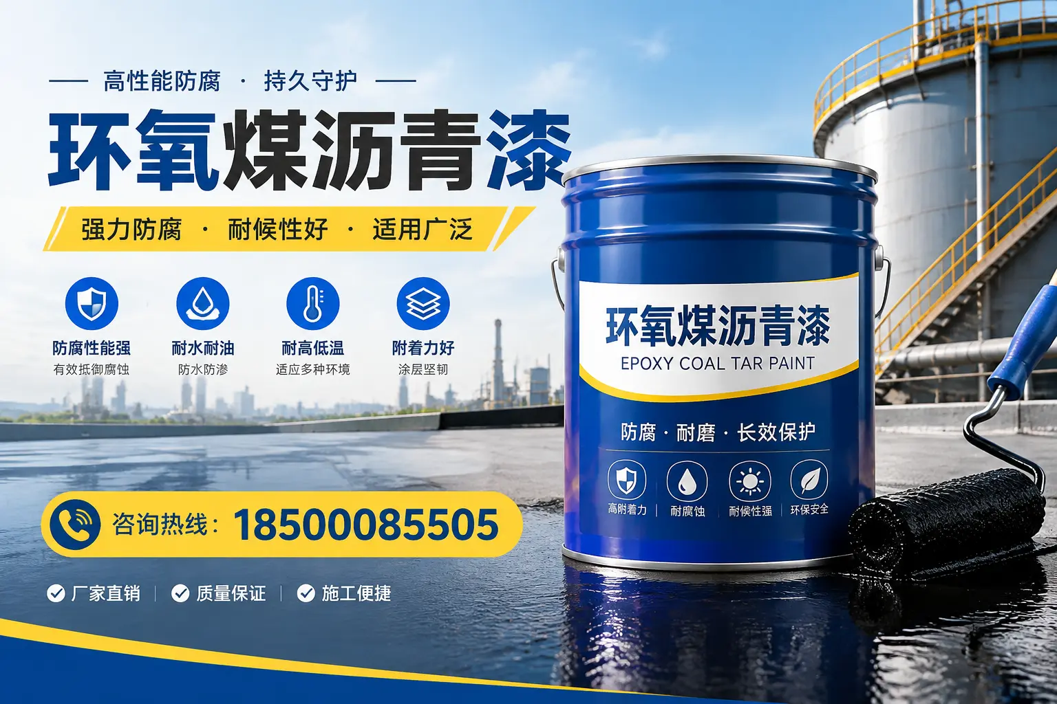 环氧煤沥青漆的储存与运输注意事项,江门企业须知